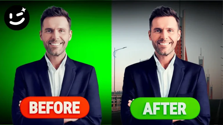 How to Add Green Screen in Wink